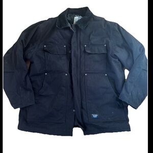 Vtg Walls Blizzard-Pruf Insulated Work Jacket Chore Barn Coat Workwear Canvas L